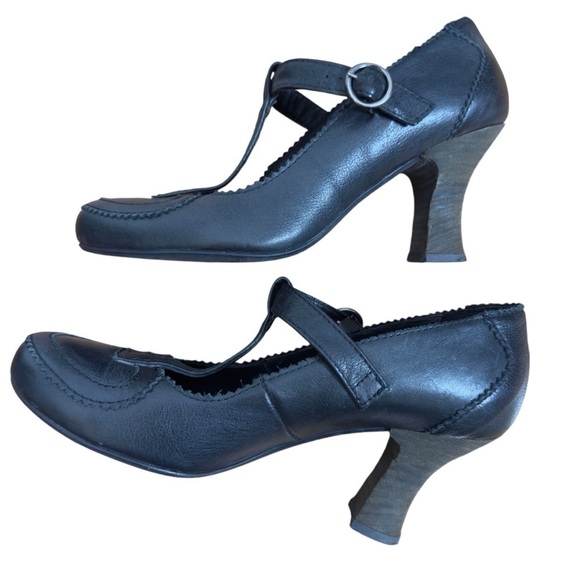 EUC Miz Mooz high heels, mary jane, black, size 7 - Picture 3 of 11